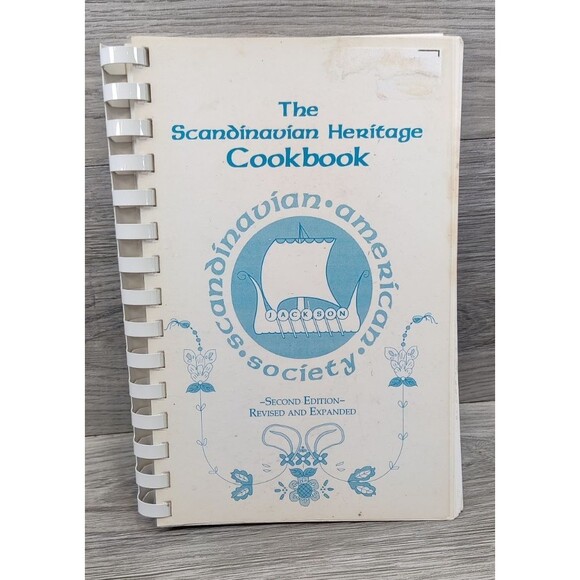 The Scandinavian Heritage Cookbook 2nd Edition 1995-Riverview Press - Picture 1 of 7